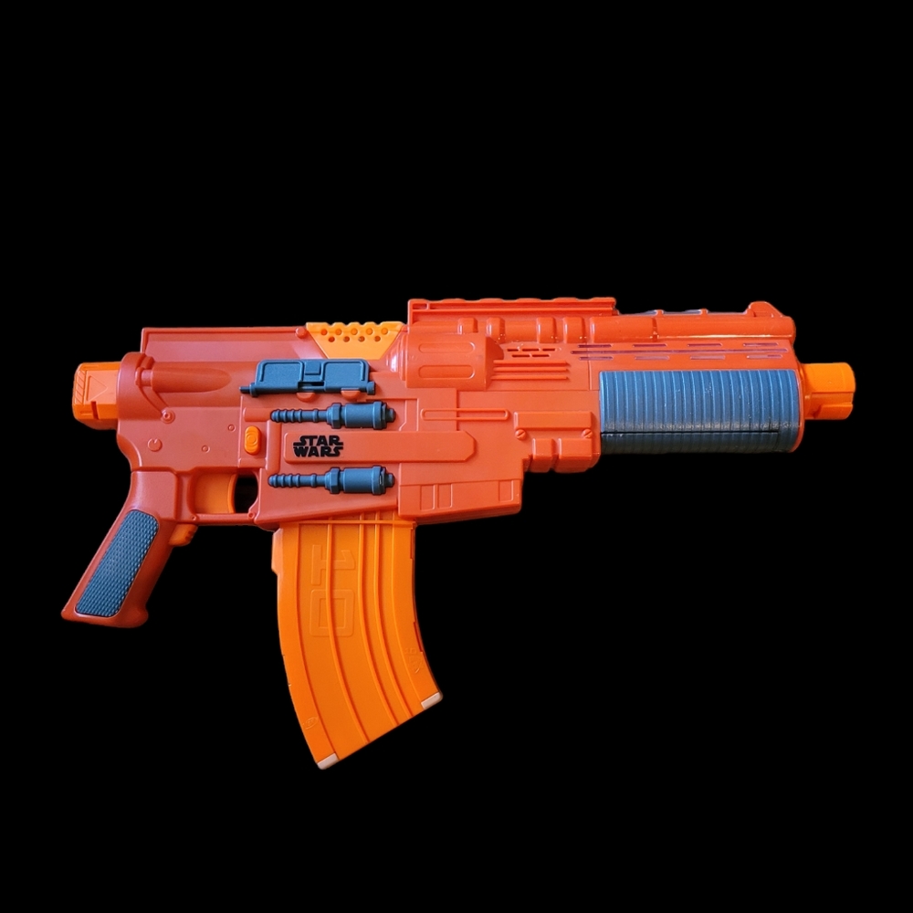 Nerf Star Wars Sergeant Jyn Erso Deluxe Blaster 2015 Nerf Gun Tested Orange